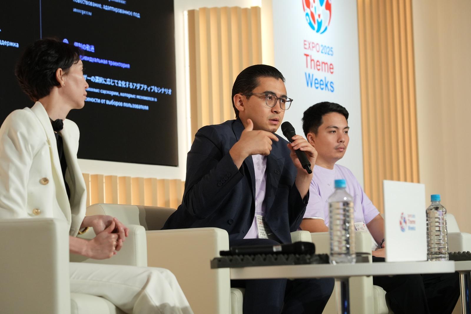 Спикер самой престижной в мире выставки EXPO, на EXPO-25 г. Осака представлял от Казахстана ИИ стартап